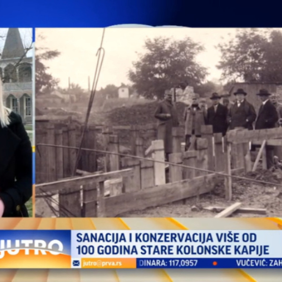Sanacija više od 100 godina stare Kolonske kapije VIDEO