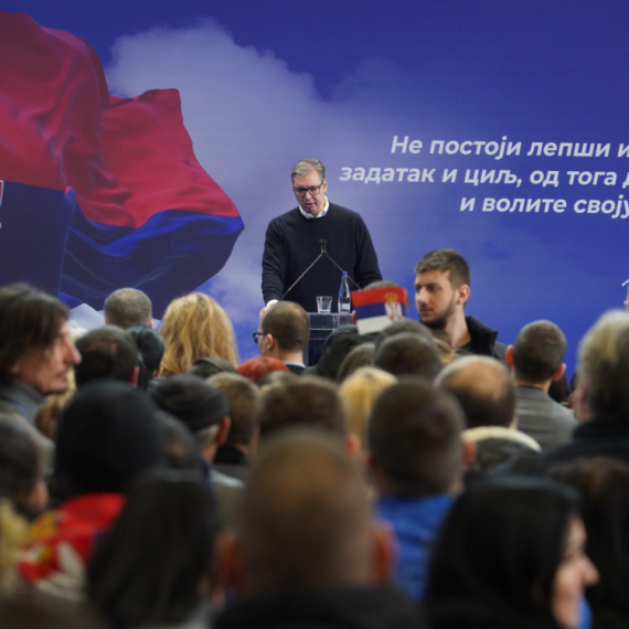 Vučić u Kikindi: Znam da želite da vidite Srbiju koja radi, a ne da se hvali time što ne radi