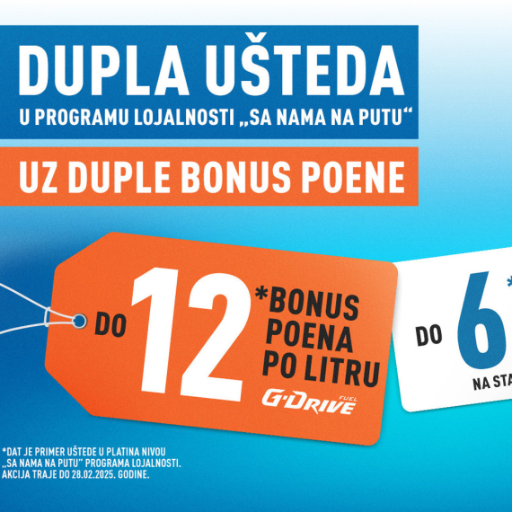 Dupla ušteda na NIS Petrol i Gasprom benzinskim stanicama
