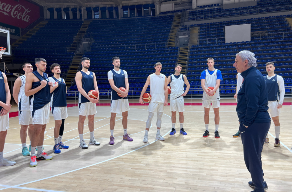 Košarkaši počeli pripreme za Finsku i Gruziju FOTO