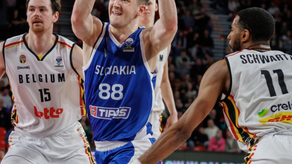 Belgija prestigla Španiju – košarkaš Mege blistao za Slovačku
