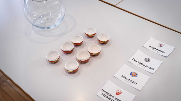 Održan žreb za Kup Milan Ciga Vasojević