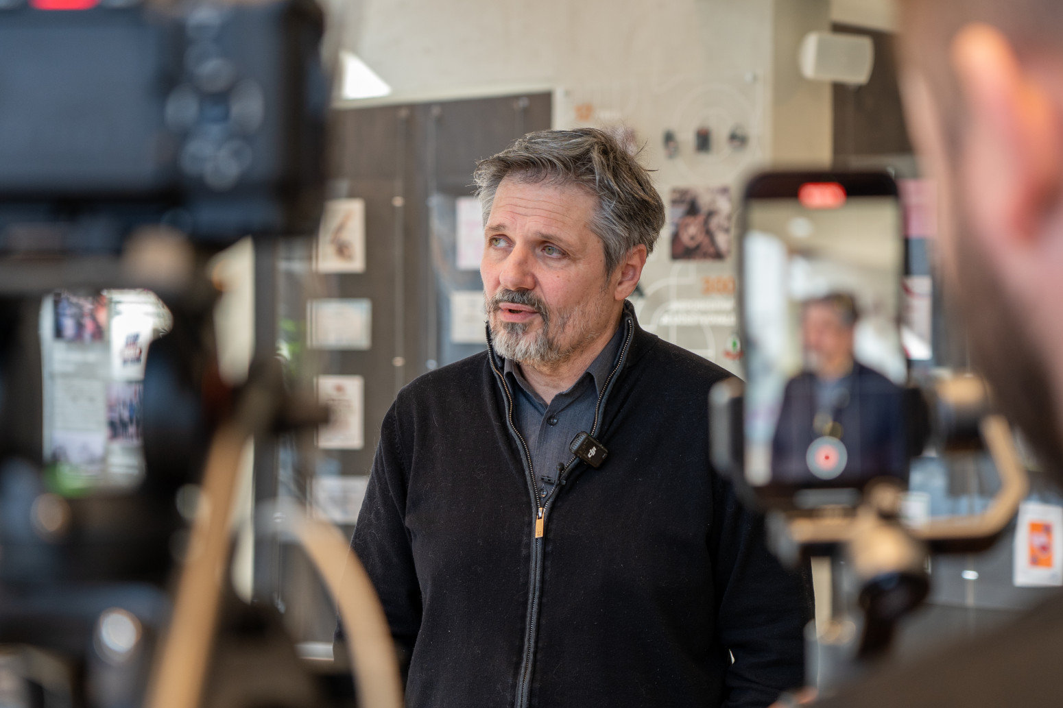 Postavljene daske koje život znače u prostoru fondacije Mozzart