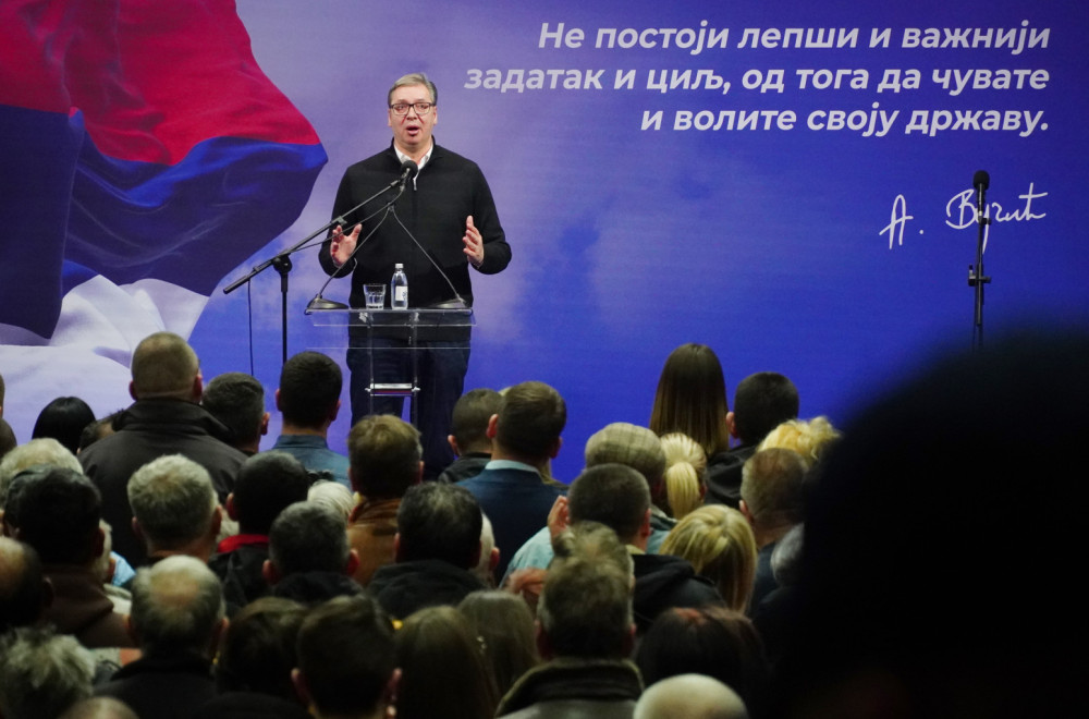 Vučić iz Požarevca: Propala im je obojena revolucija, neće uspeti; U Srbiji se narod pita