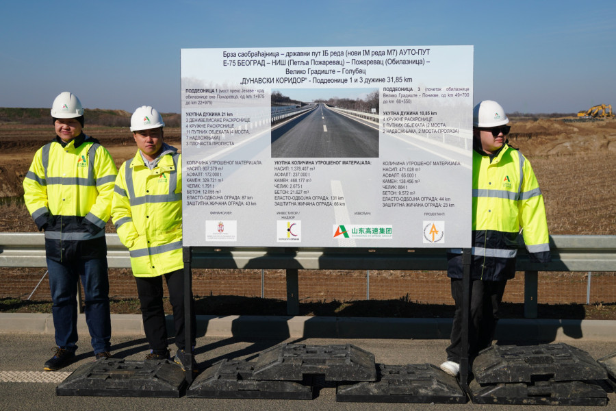 Pogledajte kako izgleda nova deonica Dunavskog koridora FOTO/VIDEO