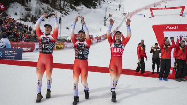 Dominacija Švajcaraca u spustu u Kran-Montani