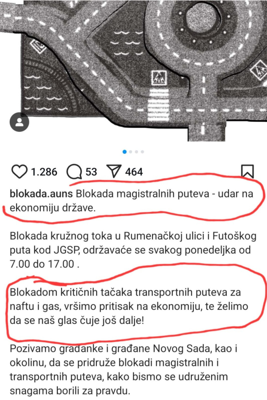 Skandal nad skandalima; Studenti u blokadi priznali koji je cilj: Udar na ekonomiju države FOTO