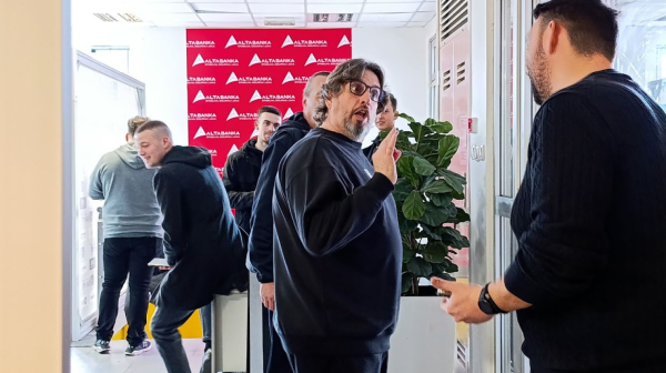 Trinkijeri pred Zvezdu svratio na trening Partizana VIDEO