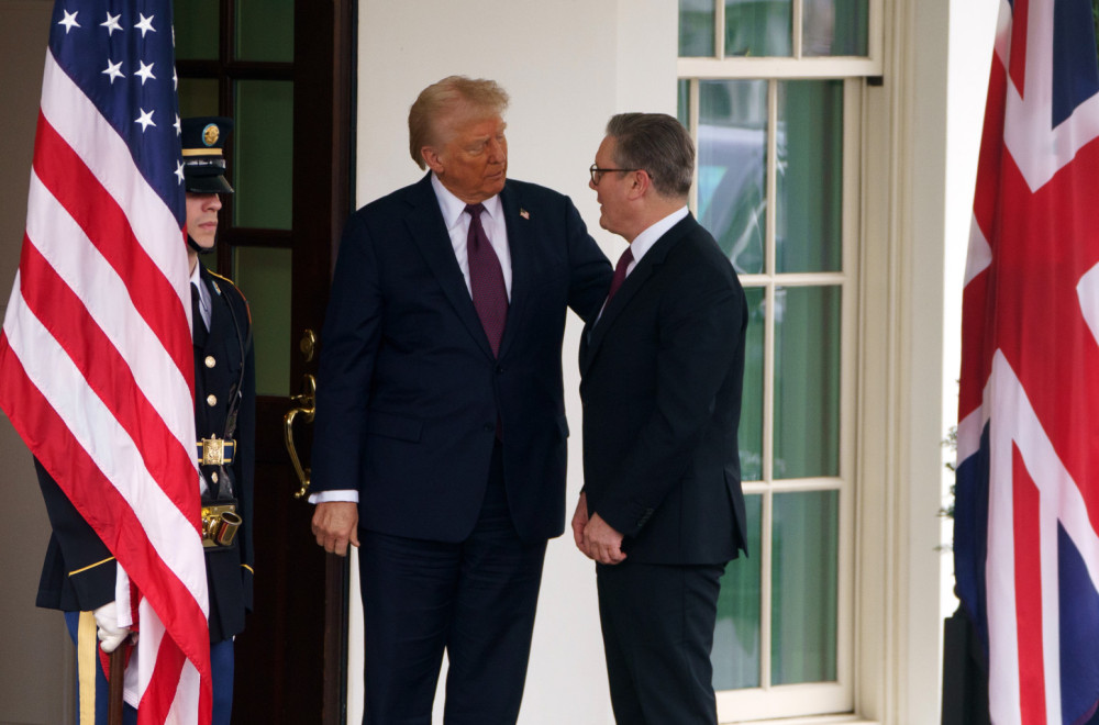 Tramp dočekao britanskog premijera: Glavna tema Ukrajina?