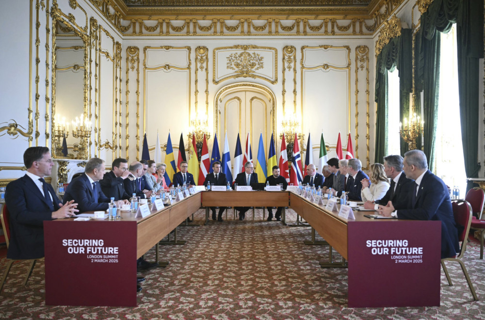 Evropski lideri se sastali u Londonu: "Evropa hitno da se naoruža i bude spremna za najgore"; Izrađuje se plan