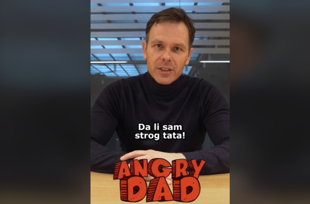 Mali otkrio kakav je roditelj: Mislim da sam baš kul tata VIDEO