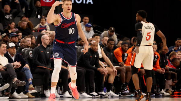 Sjajni Bogdanović druga "puška" Klipersa – Harden ubacio 50! VIDEO