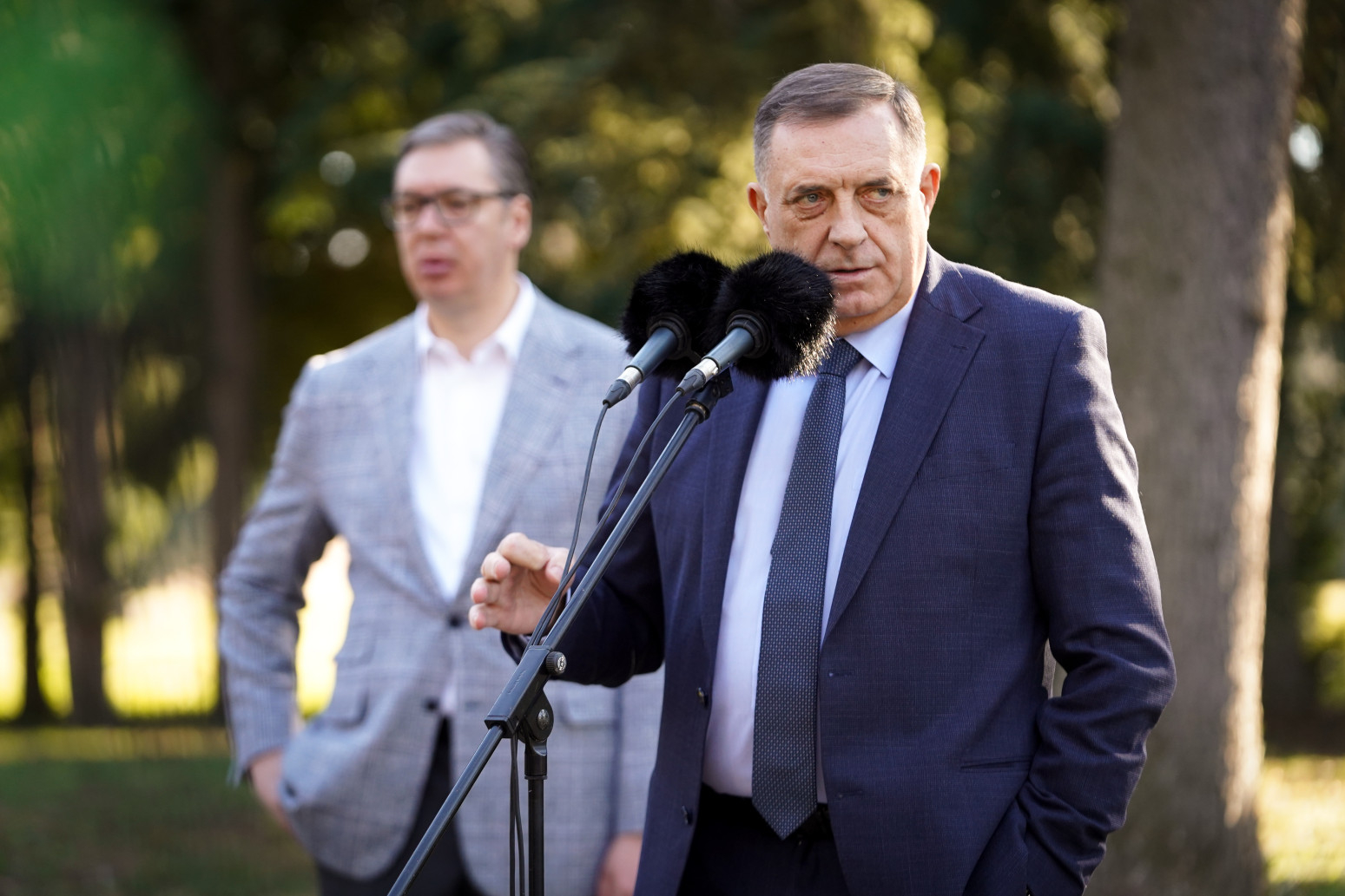 Vučić i Dodik poručili: Žele da unište Republiku Srpsku; Bošnjaci hoće ratni sukob FOTO/VIDEO