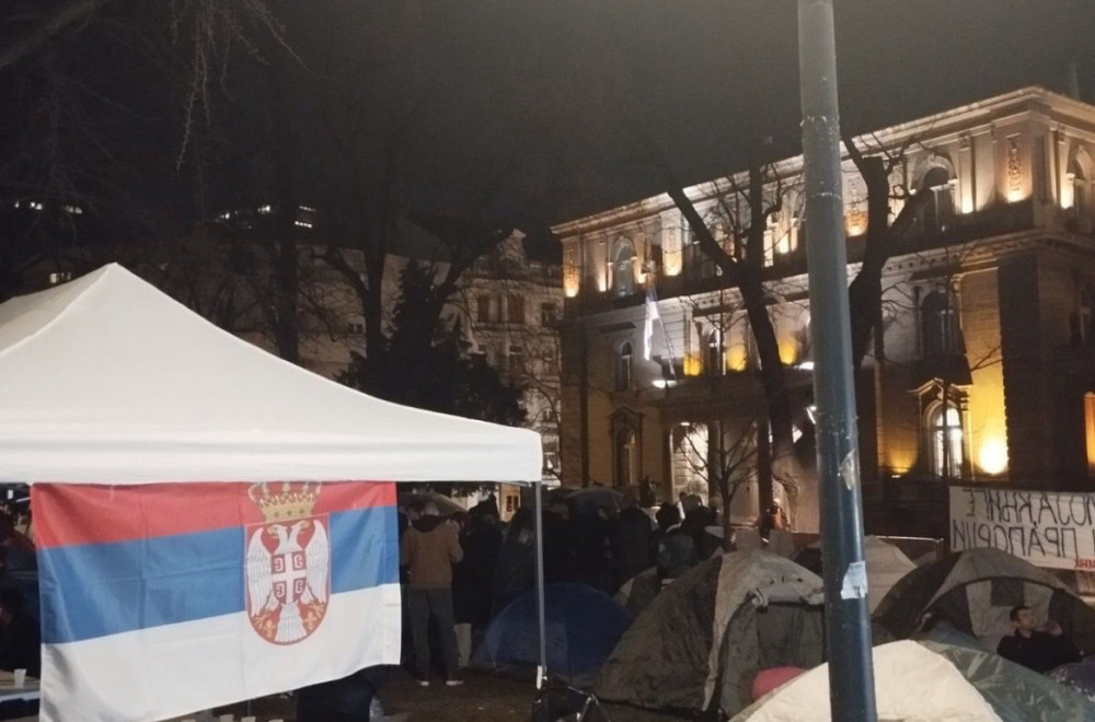 Pavlović: Ovde smo zato što želimo da učimo; Nismo članovi nijedne političke partije FOTO