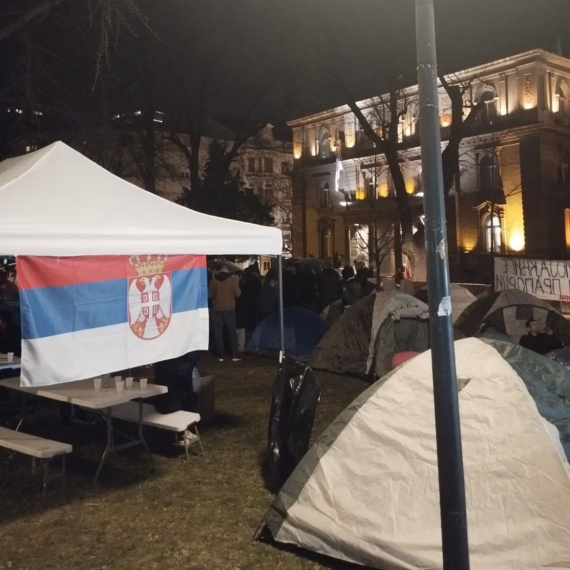 Pavlović: Ovde smo zato što želimo da učimo; Nismo članovi nijedne političke partije FOTO