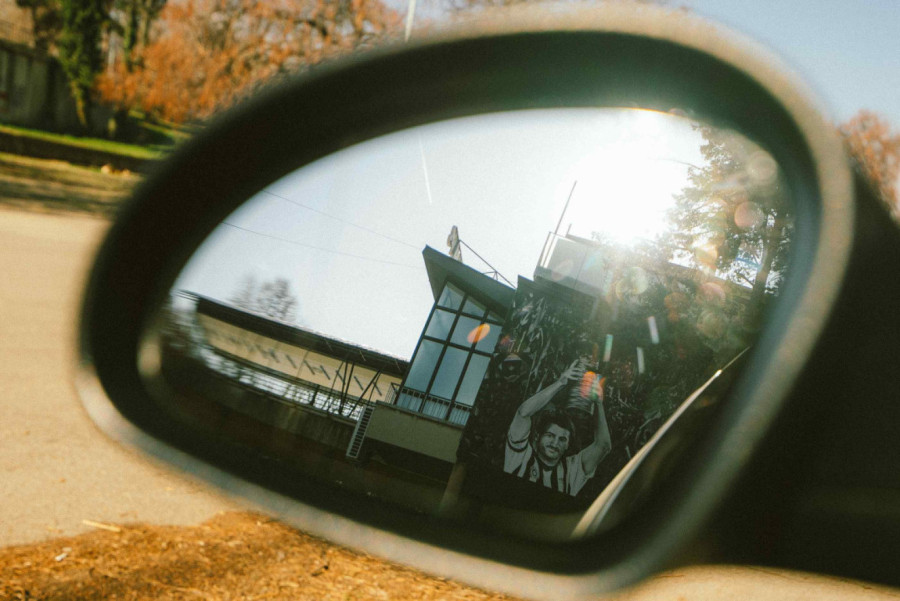 Osvanuo mural Moci Vukotiću na stadionu Partizana FOTO/VIDEO