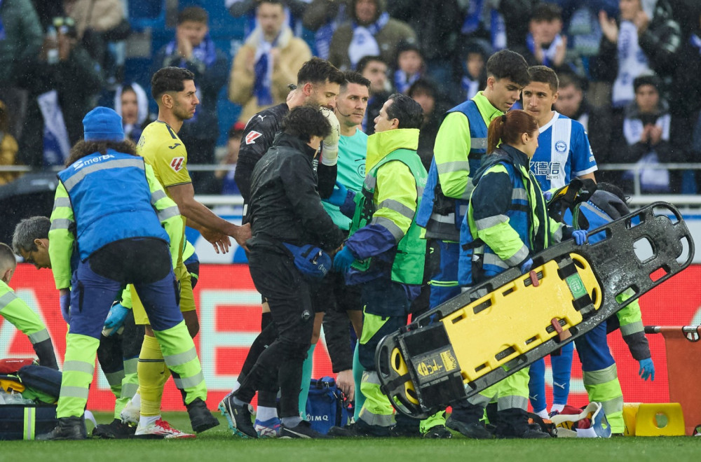 Maler dana – nokautiran kolenom, završio u bolnici, dobio crveni karton VIDEO