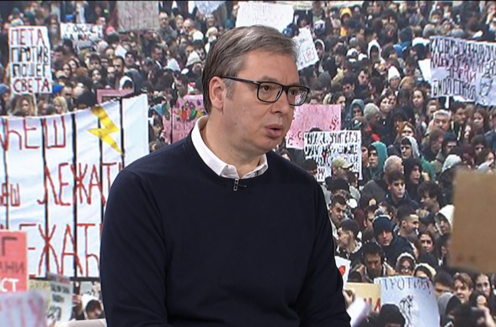 Vučić: Biće počinjena najveća krivična dela; Već je dogovoreno ko će da krene s jajima, topovskim udarima