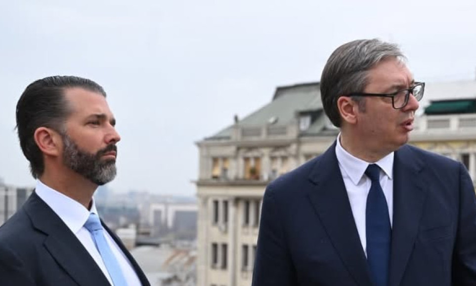 Vučić hosted in Donald Trump Jr.