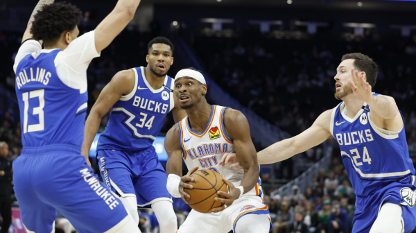 Uzalud Janisov tripl-dabl – Šej ubacio 31p iz 27 šuteva VIDEO