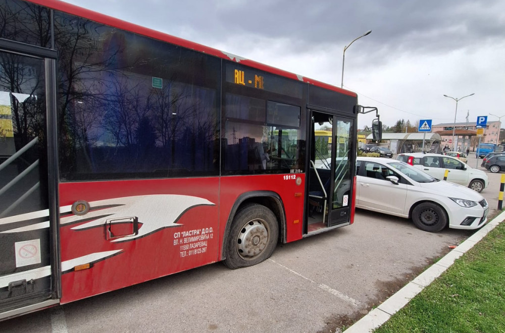 Buše gume na Lastinim autobusima, kako radnici "Kolubare" ne bi stigli na posao FOTO/VIDEO