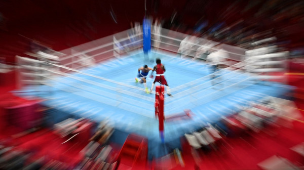 Haos na boks meču u Novom Pazaru VIDEO