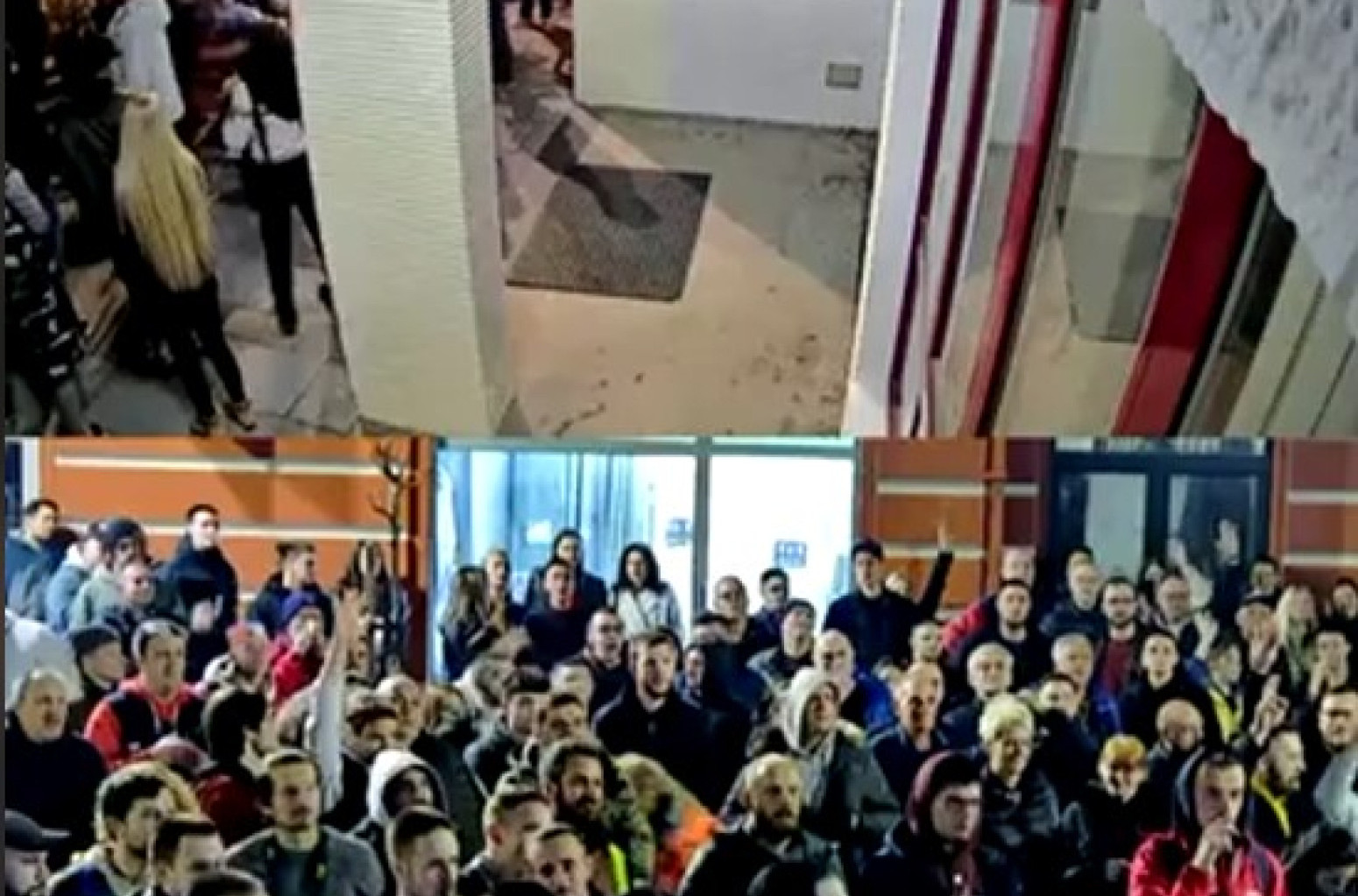 Nasilje u Čačku: Demonstranti upali u zgradu opštine VIDEO