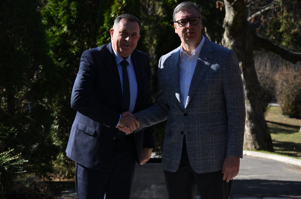 Dodik: Kada politiku zasnivate na principima, istini, pravu i pravdi tada ste lider kakav je Vučić