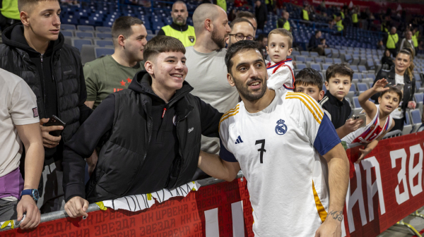 Kampaco i dalje idol zvezdaša – zagrljaj sa Dobrićem VIDEO