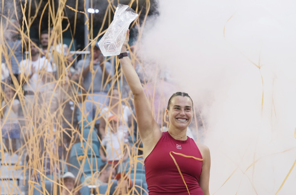 Sabalenka osvojila Majami bez izgubljenog seta