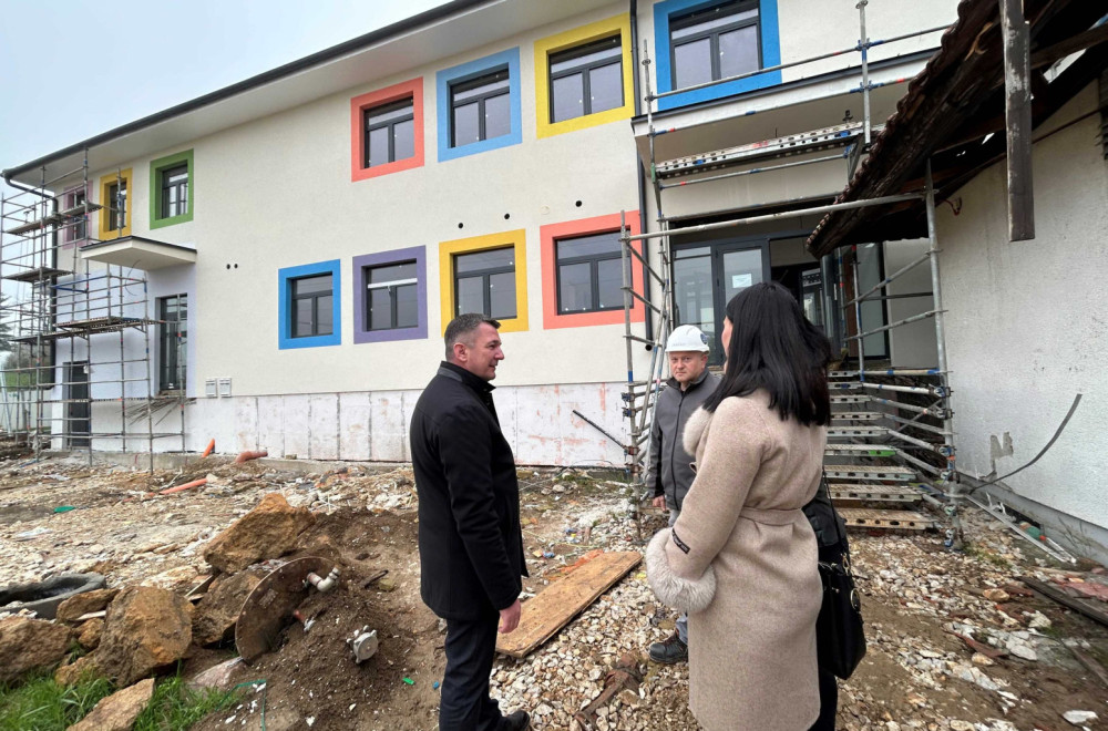 Vatra je uništila sve, ali na zgarištu niče novi objekat; Izgradnja vrtića u završnoj fazi FOTO