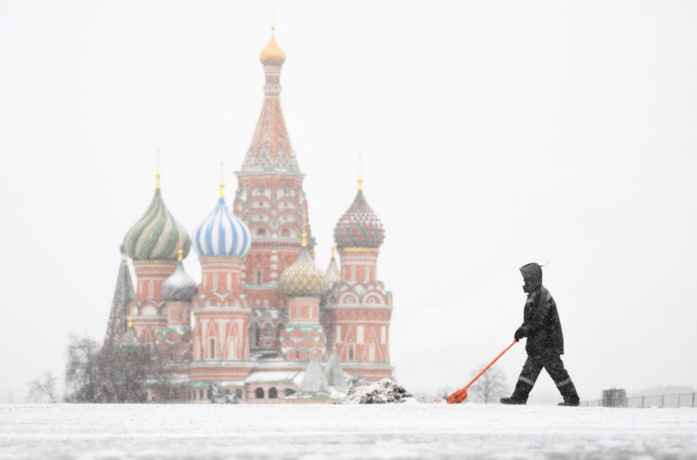 Moskva pod snegom FOTO/VIDEO