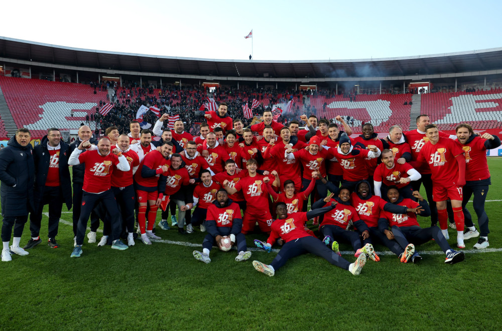 Još jedna pobeda i titula – Zvezda šampion Srbije osmi put u nizu!