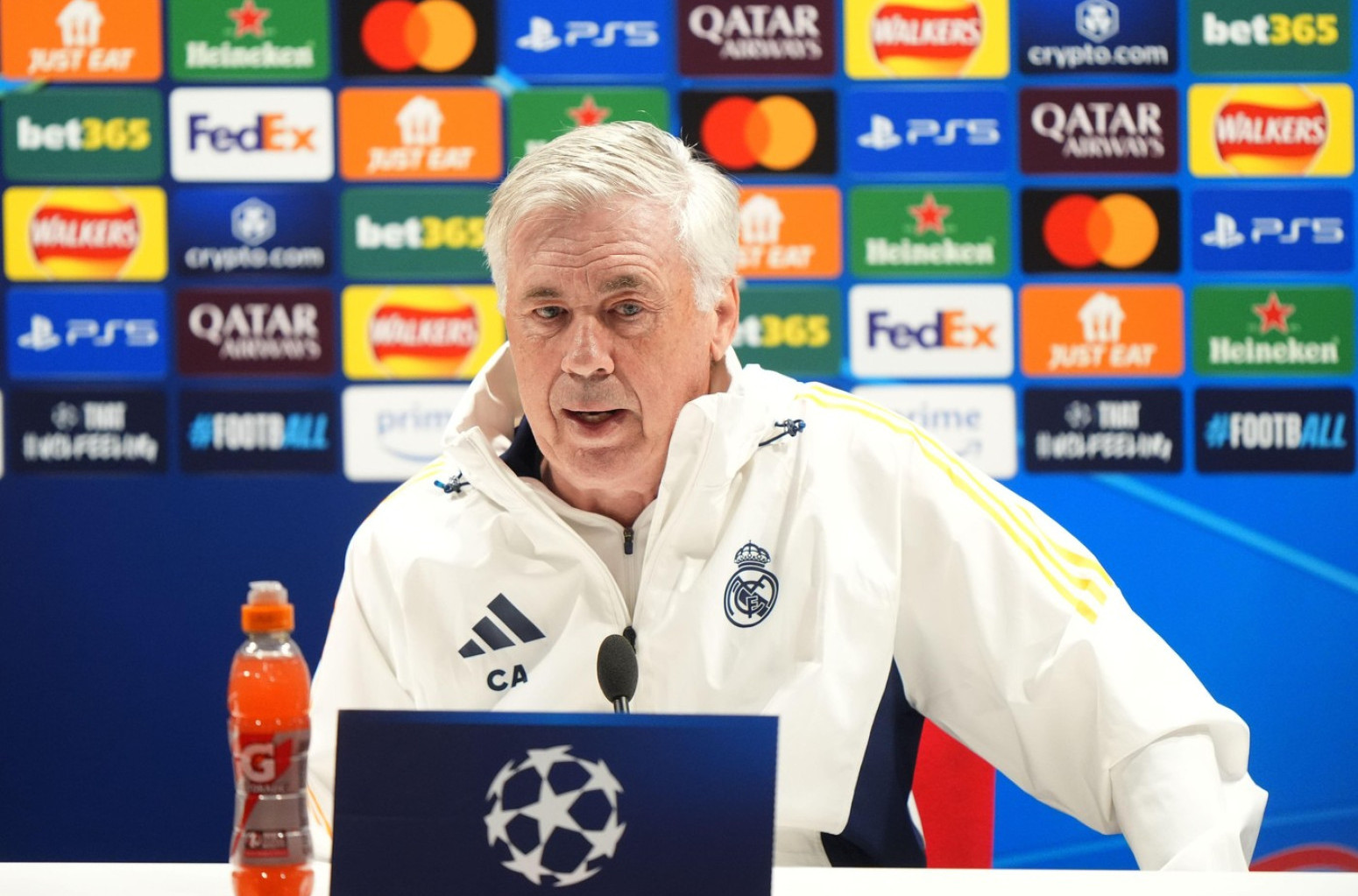 Ančeloti pred Arsenal: "Real će biti prvak Evrope"