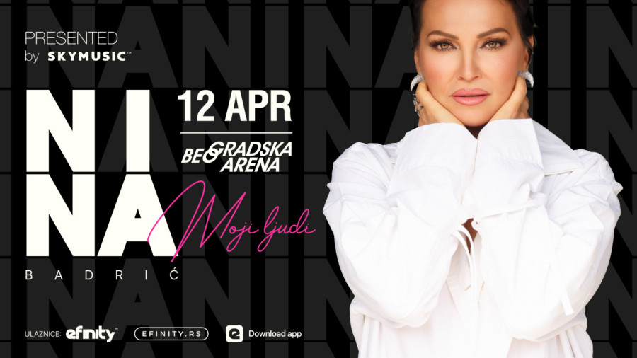 Neočekivano: Nina Badrić na novom albumu Crnog Ceraka, a evo šta nas očekuje 12. aprila u Beogradskoj Areni