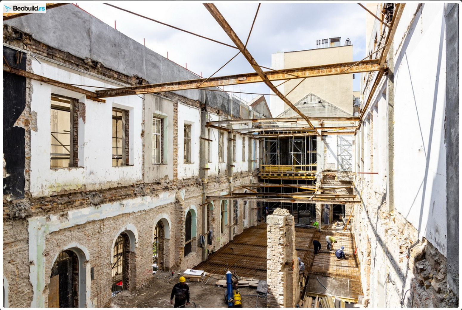 Transformacija zgrade u Resavskoj: Ovo je budući Muzej grada Beograda FOTO