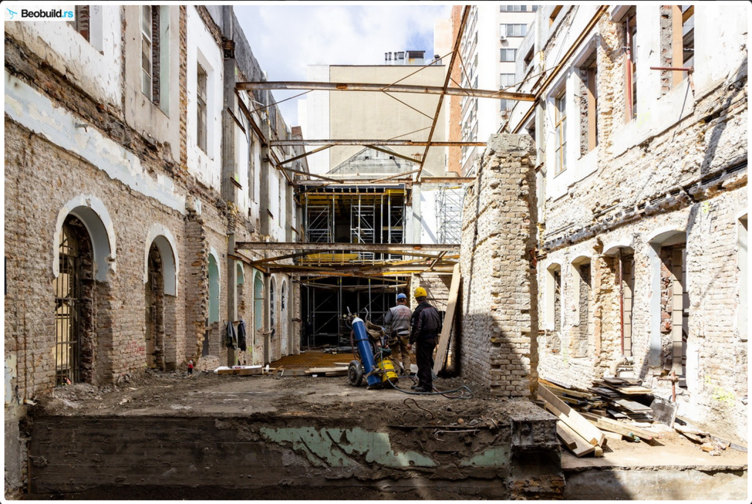Transformacija zgrade u Resavskoj: Ovo je budući Muzej grada Beograda FOTO