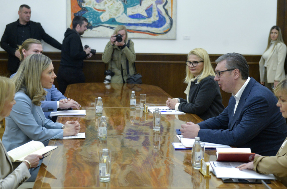 Vučić sa švedskom ministarkom za EU: Otvoren zagovor; Imali smo različita viđenja FOTO