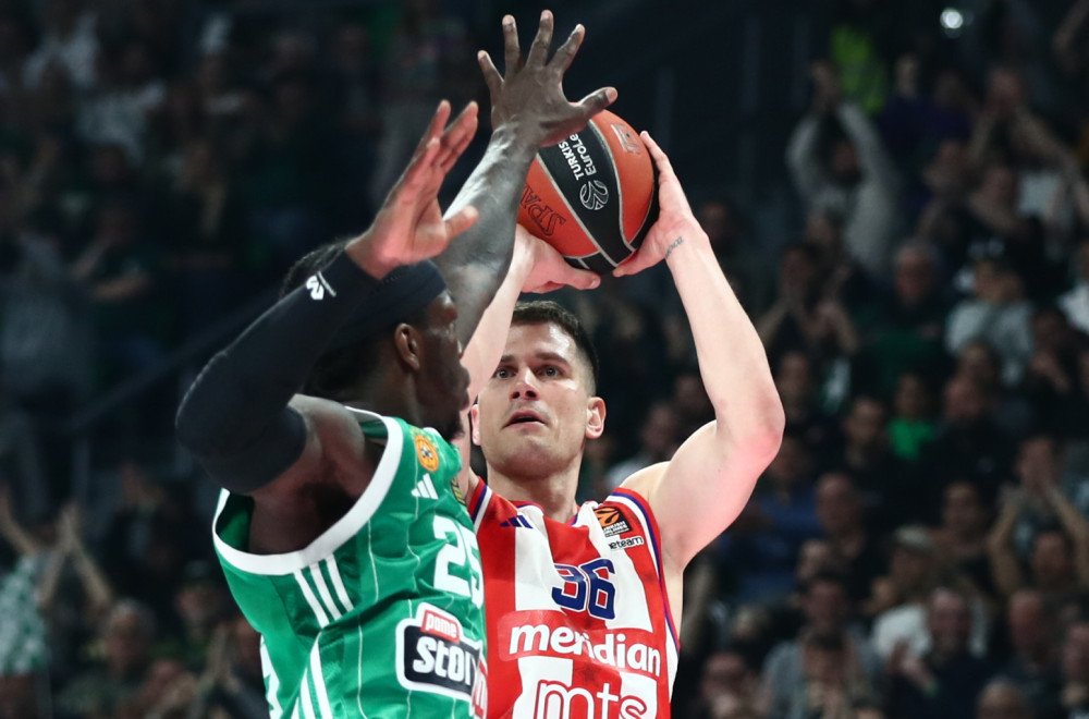 Zvezda završila na 10. mestu – nije mogla protiv Nana i Panatinaikosa VIDEO