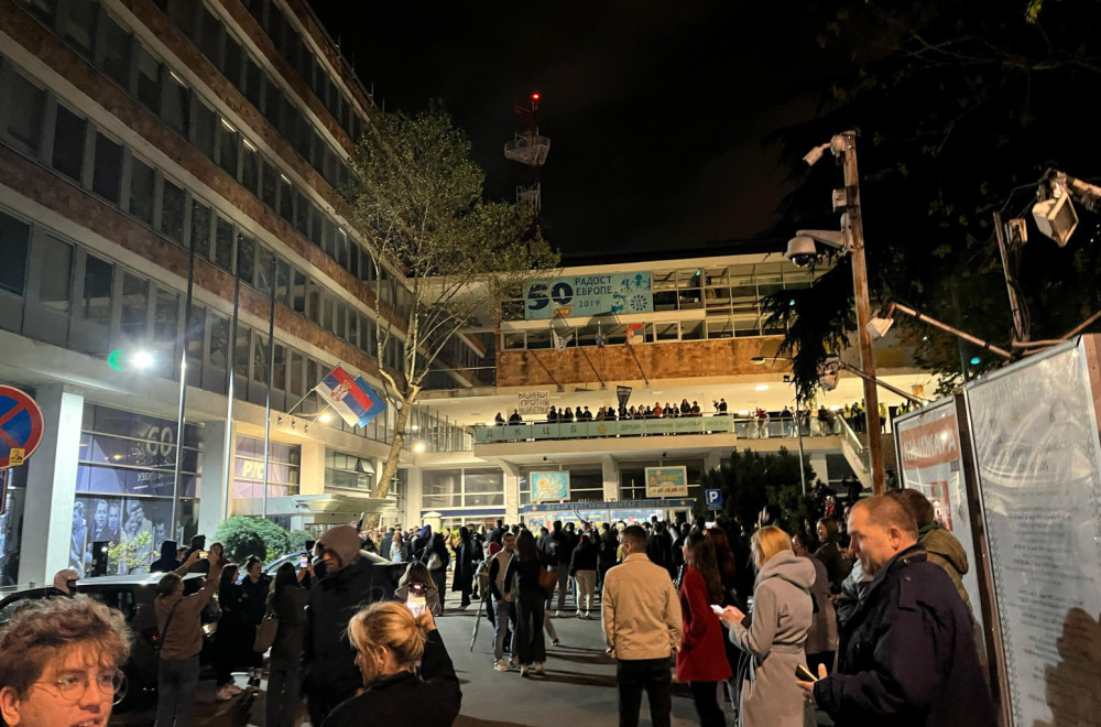 Oglasio se MUP: Krivične prijave za sve koji su blokirali RTV; U toku identifikacija lica