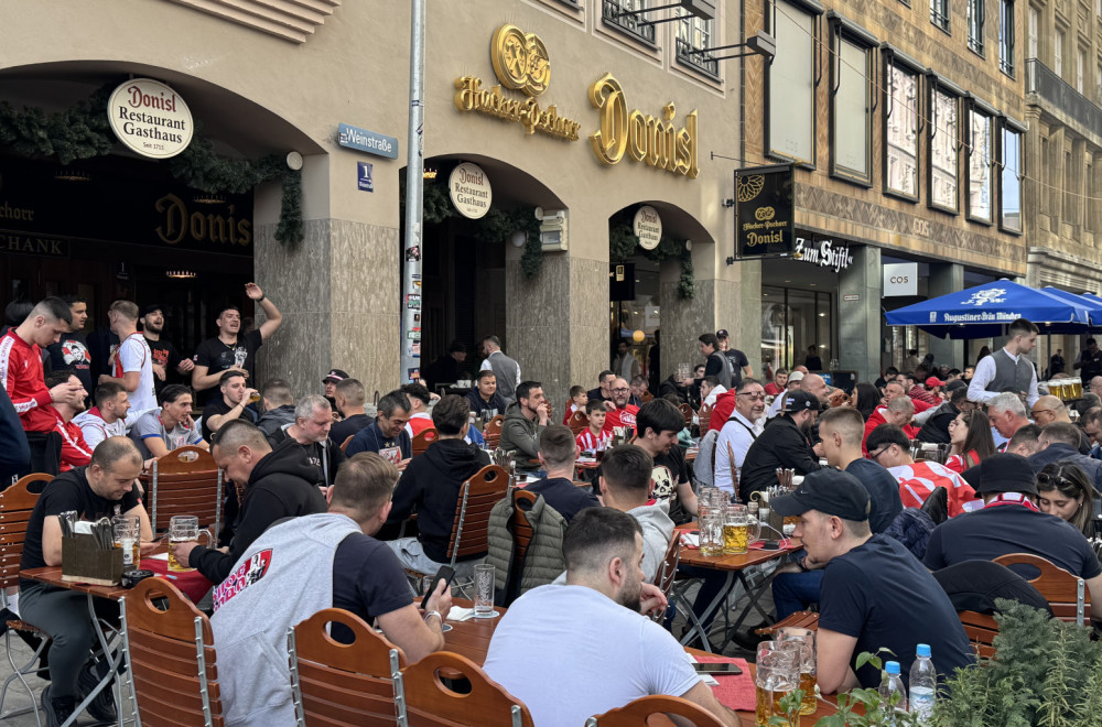 "Delije" se okupile u Minhenu FOTO/VIDEO