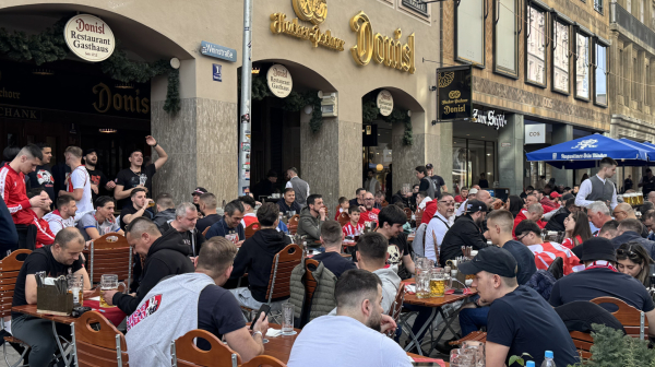 "Delije" se okupile u Minhenu FOTO/VIDEO