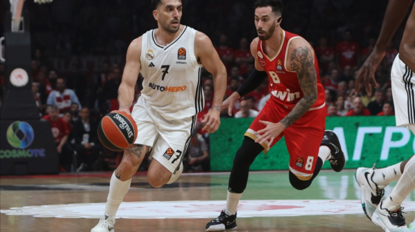 Olimpijakos pregazio Real – Milutinov blizu dabl-dabla VIDEO