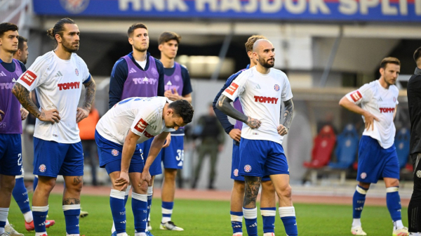 Hajduk "neće" titulu – novi šamar za Splićane