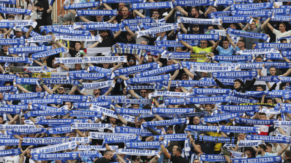 "After" u Pazaru zbog fudbalera – ovako se slavilo u dva sata iza ponoći VIDEO