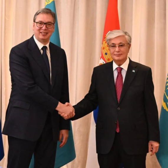 Vučić se u Moskvi sastao sa Tokajevim: Odlična vest!; Izuzetno cenimo doslednu podršku Kazahstana FOTO