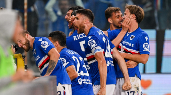 Sampdorija izvirila iz živog blata pred 30.000 navijača VIDEO