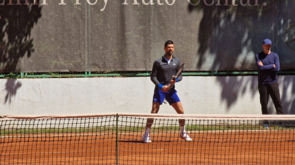 Rastao se sa Marijem, pa uzeo reket u ruke FOTO/VIDEO