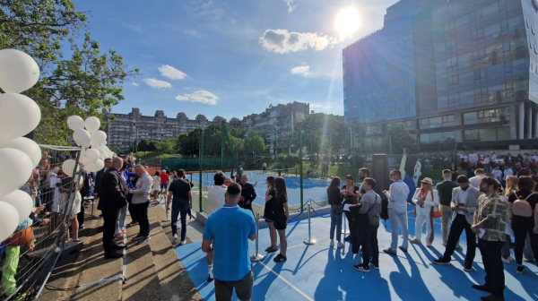 Beograđanima od Novaka na dar – otvoren novi teniski teren FOTO/VIDEO