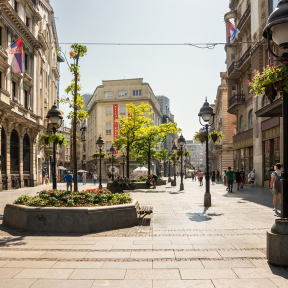 Scena iz Knez Mihailove koja se širi društvenim mrežama: Svi oduševljeni VIDEO